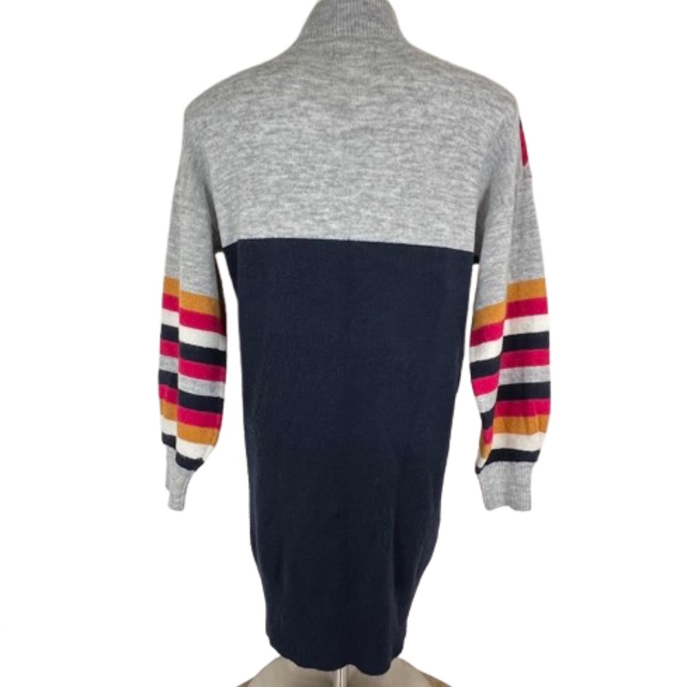 MINKPINK Acrylic Mock Turtleneck Tunic Sweater - Picture 5 of 8